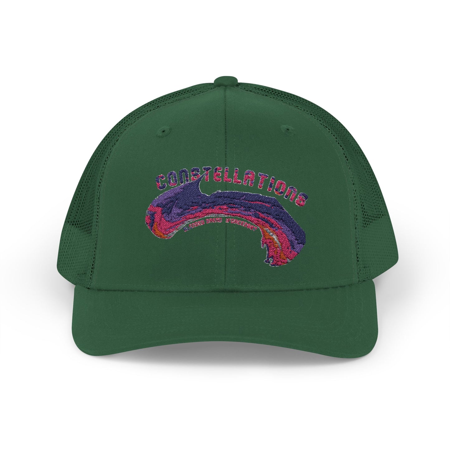 Constellations Snapback Trucker Cap - Stylish & Unique Headwear for Outdoor Lovers