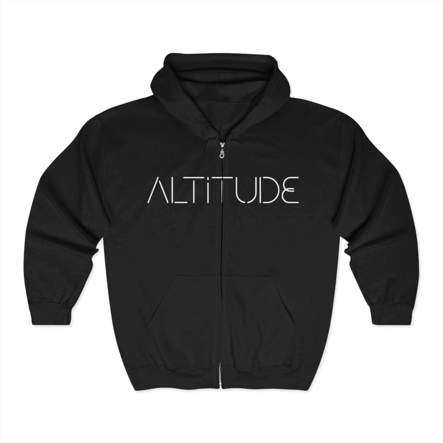 Altitude Unisex Full Zip Hoodie