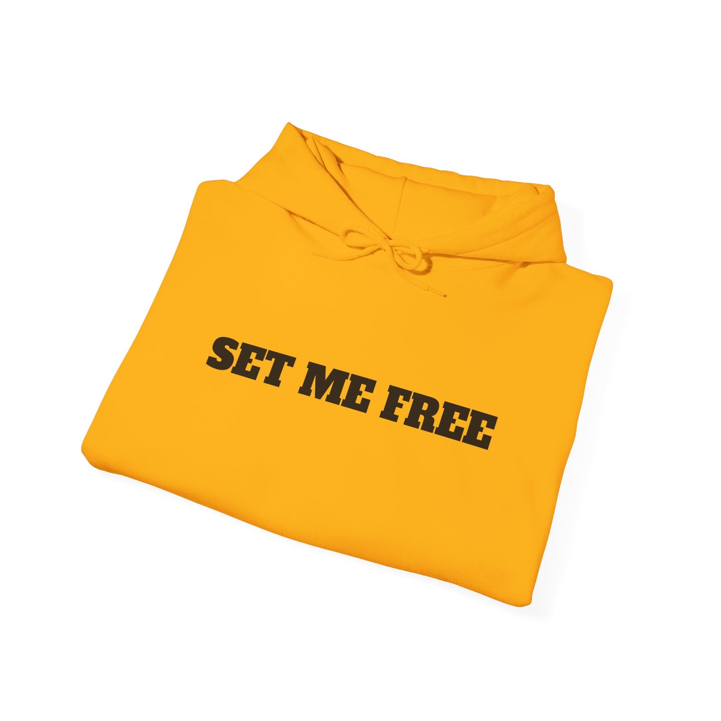 Set Me Free Unisex Hooded Sweatshirt - 'Set Me Free' Casual Cozy Apparel for Everyday Wear, Perfect Gift for Friends, Stylish Streetwear, Chill Vibes