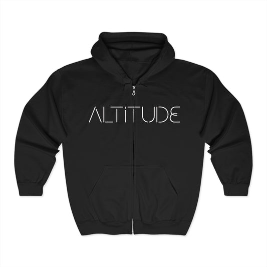 Altitude Unisex Full Zip Hoodie