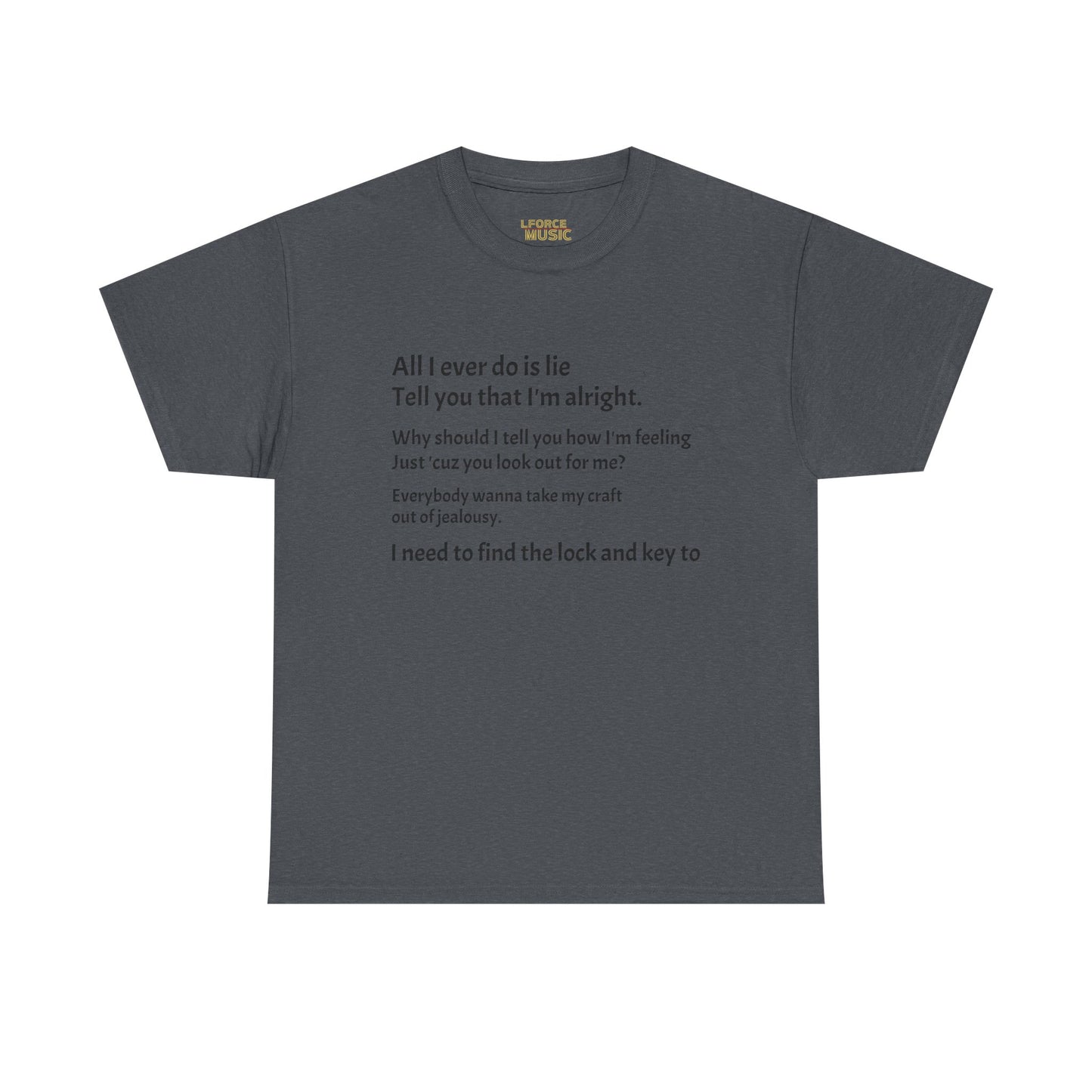 Set Me Free lyric Unisex Heavy Cotton Tee, Motivational Shirt for Men and Women, Perfect Gift for Holidays, Casual Wear, Self-Expression, [...]