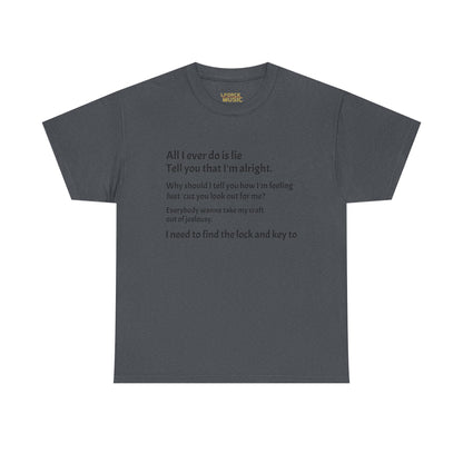 Set Me Free lyric Unisex Heavy Cotton Tee, Motivational Shirt for Men and Women, Perfect Gift for Holidays, Casual Wear, Self-Expression, [...]