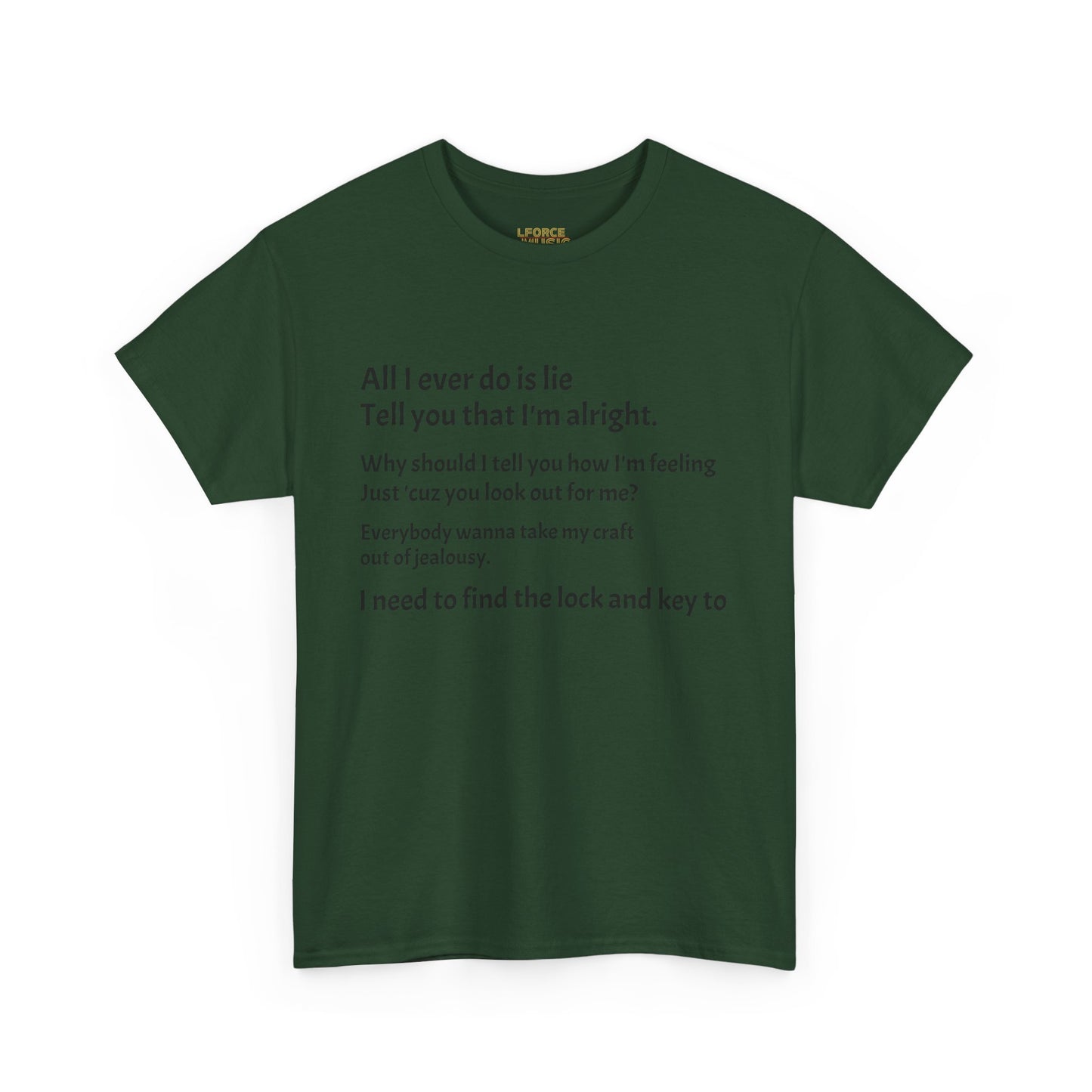 Set Me Free lyric Unisex Heavy Cotton Tee, Motivational Shirt for Men and Women, Perfect Gift for Holidays, Casual Wear, Self-Expression, [...]