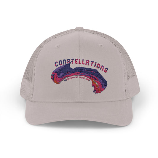Constellations Snapback Trucker Cap - Stylish & Unique Headwear for Outdoor Lovers