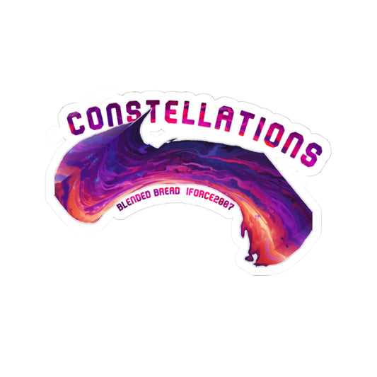Cosmic Constellation Kiss-Cut Stickers
